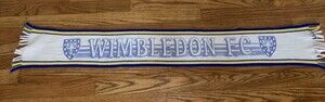 Wimbledon FC Futbol Soccer Scarf VTG